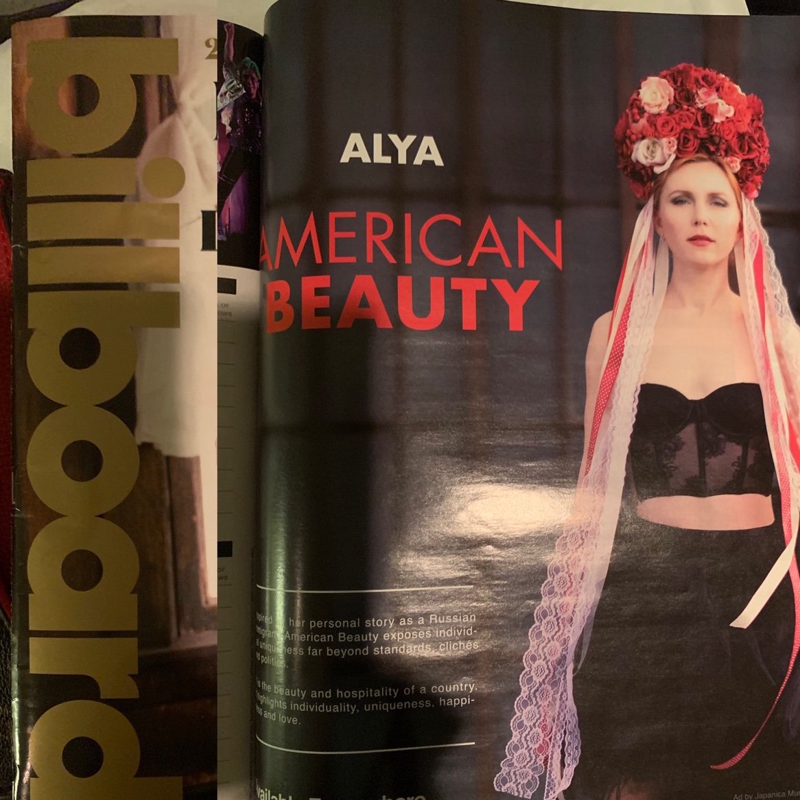 I_am_ALYA's tweet photo. Inspired by my personal story as an immigrant, my new single "American Beauty" is almost here.  This Friday, it will be out on every platform you use. Thank you @billboard Billboard magazine for supporting the release and shoutout for all girls-immigrants out there https://t.co/ebdEdiv3cL