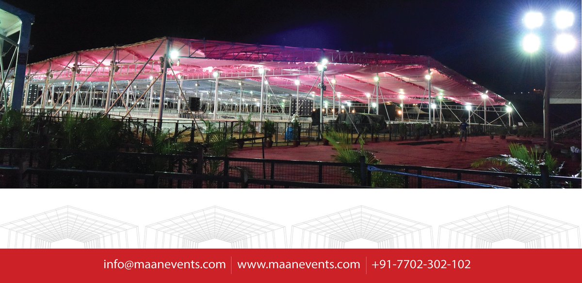MaanEvents's tweet photo. Maan is one of the most preferred service providers, having facilities for Aluminium Hangars, German Marquees, and other outstanding infrastructure concepts. Our optimal quality materials ensure nothing is left to chance.

#maanevents #maandecorators https://t.co/H0WAFSVeiJ