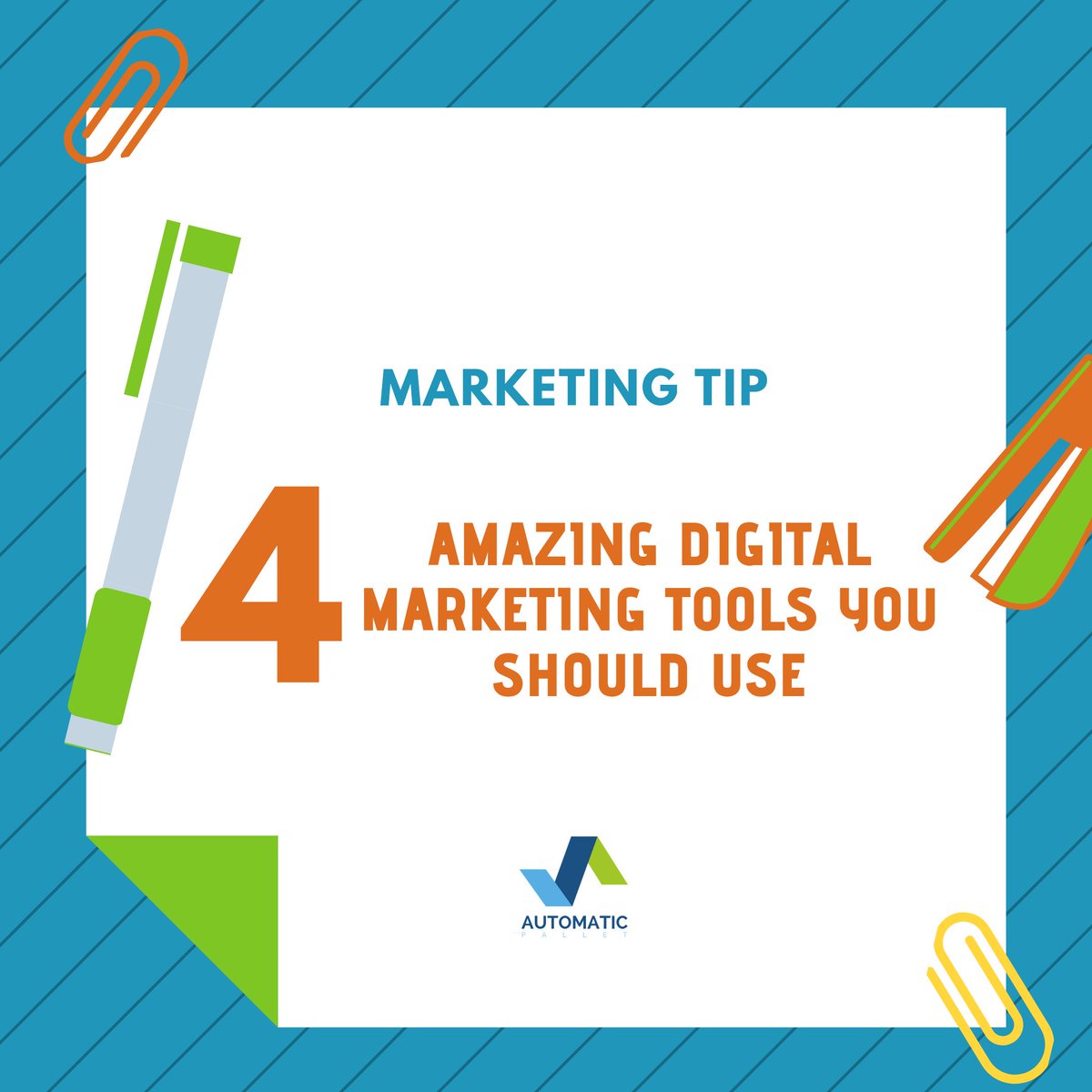 AutomaticPallet's tweet photo. Marketing Is one of those landscapes that change so quickly; it's challenging to keep up with the best practices.
.
Here are a few tips for your business.
.
.
#automaticpallet #digitalmarketing #digitalmarketingagency #digitalmarketinginlagos #SEO #socialmediamarketing💎 https://t.co/H9mBeLYduH