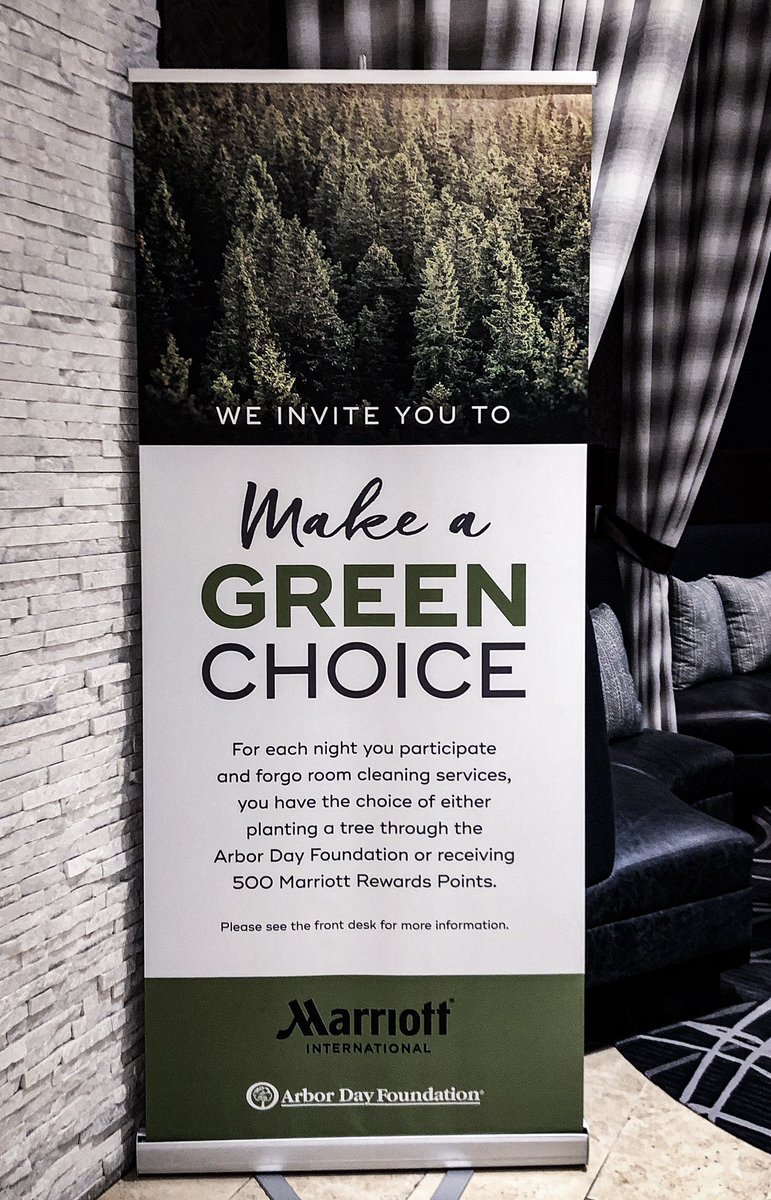 WorldTravelWM's tweet photo. When you stay at @MarriottBonvoy hotels do you Make a Green Choice? Why and why not?
.
#MakeAGreenChoice #Travel #TravelSkills #Bonvoy #Marriott https://t.co/SG65PLKVwT
