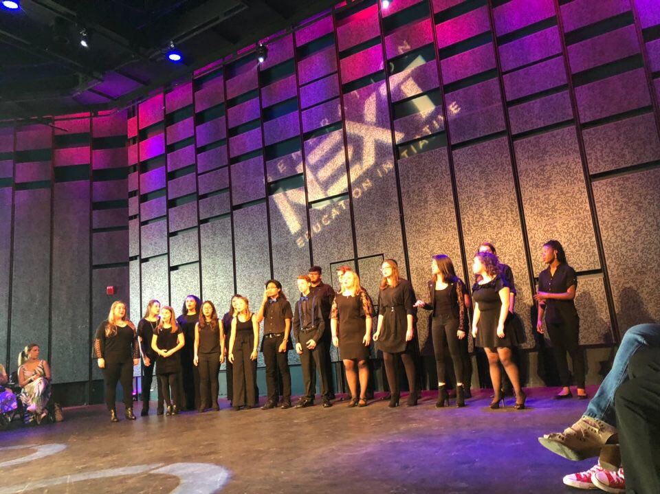 Pfc had the honor of performing at the Tobin Center last night! Thank you for representing MacArthur so well!! #1gr8thngneisd #tmea100 #itstartswithmusic <a href="/neisdfinearts/">NEISD Fine Arts</a> #discovernortheast