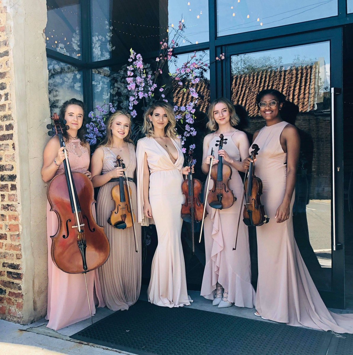 stringinfusion's tweet photo. YORK QUINTET 🎻🎶💕 
Sunny day in York for Vicky and Ashley’s Wedding at the beautiful @HorningtonManor ! Thank you both for making String Infusion a part of your special day. 
#york #yorkshire #horningtonmanor #quintet #strings #music #entertainment #ceremony #weddingreception https://t.co/RCr5CyaaZN