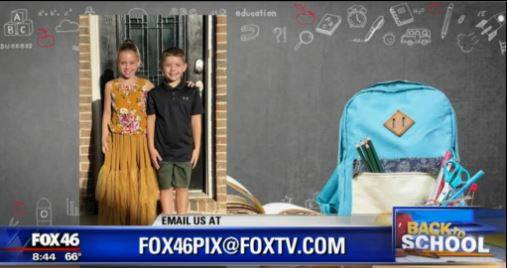 JamiFOX35's tweet photo. Happy First Day of School, @CharMeckSchools! #BackToSchool #FirstDayonFOX @FOX46News https://t.co/8E2Vdo2Jgo