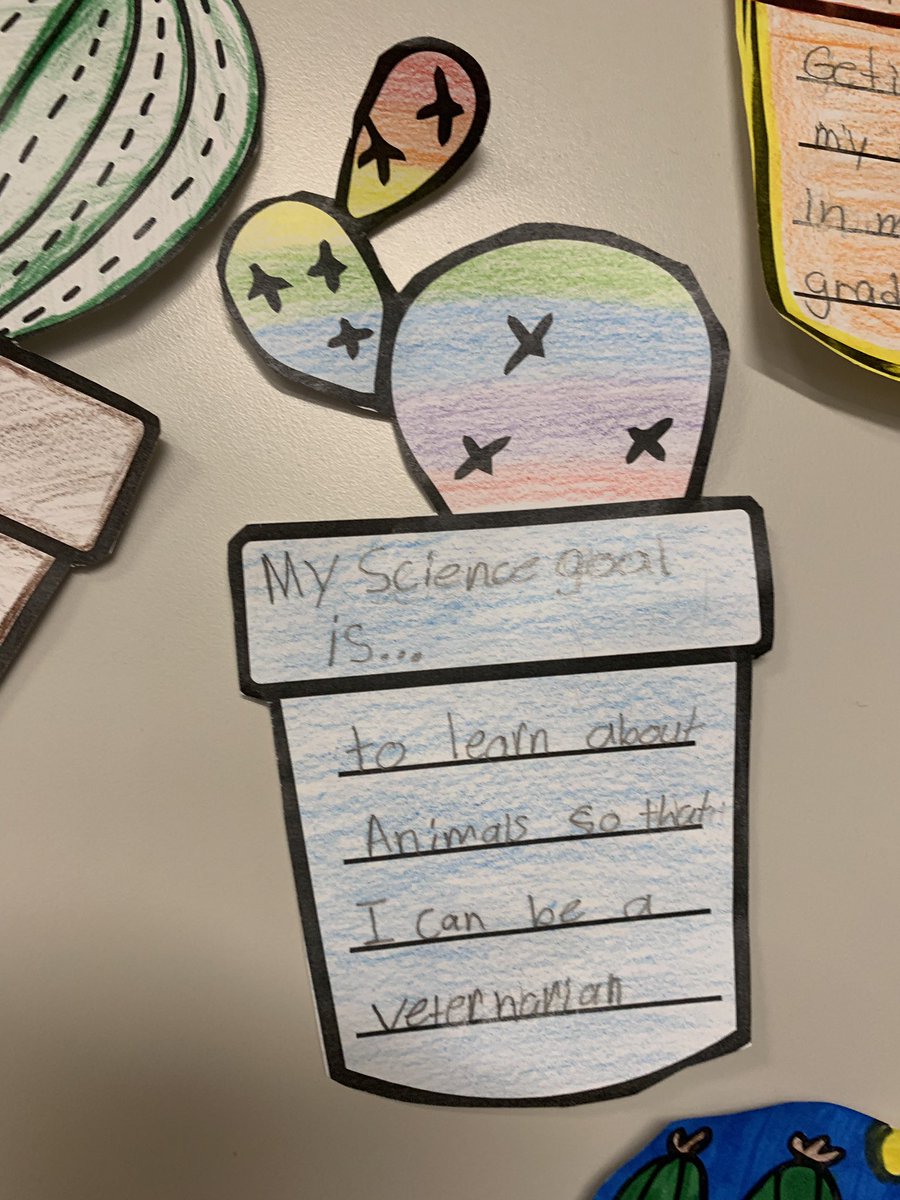 PioneerScience5's tweet photo. Weβve got goals! We have no choice except to grow BIG this year! #sciencegoals @EKD_Elementary #ekd_learning https://t.co/GOGmbQXS7M