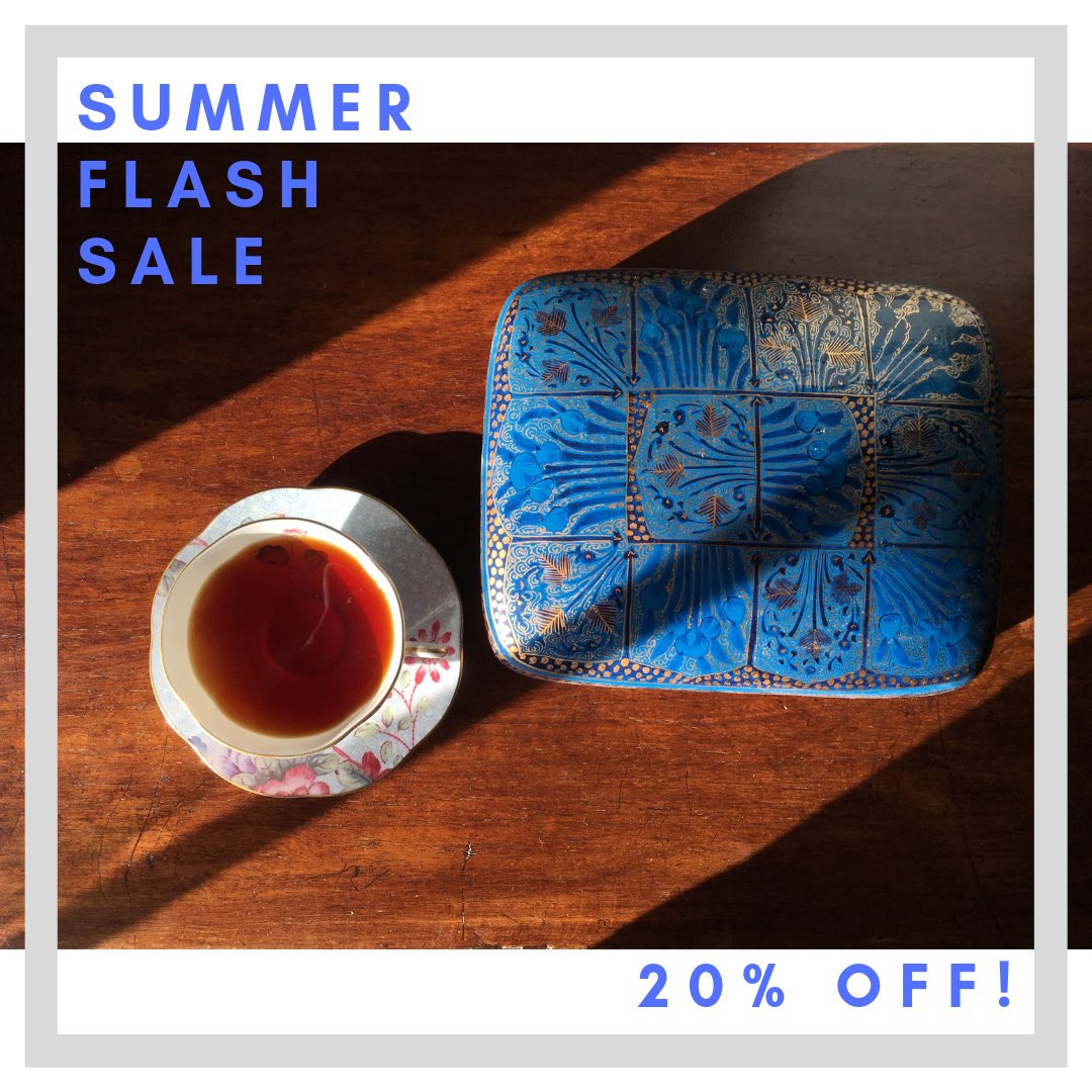 * S U M M E R   S A L E * Pop over to our website to grab a bargain! 20% off across our range. 
☕️
Hand-blended and beautifully packaged teas.

burrowsandbrooks.co.uk

#teagifts #sale #greentea #blacktea #herbalinfusion #fruittea #looseleaftea #handmade #burrowsandbrookstea