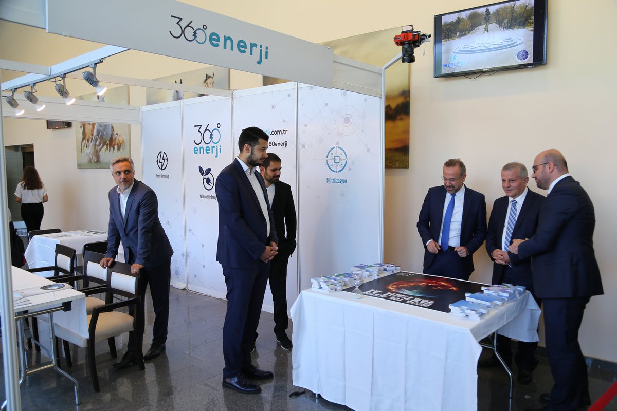 360enerji's tweet photo. 360 Enerji olarak paydaşı olduğumuz 19. WESCE Uluslararası Enerji Stratejileri Kongresi ve Fuarı Enerji ve Tabi Kaynaklar Bakanı Sayın Fatih Dönmez’in katılımlarıyla başladı. Enerjinin geleceği ve geleceğin enerjisi için sizleri de standımıza bekleriz.
#wesce #360enerji https://t.co/i1JrSGXk2e