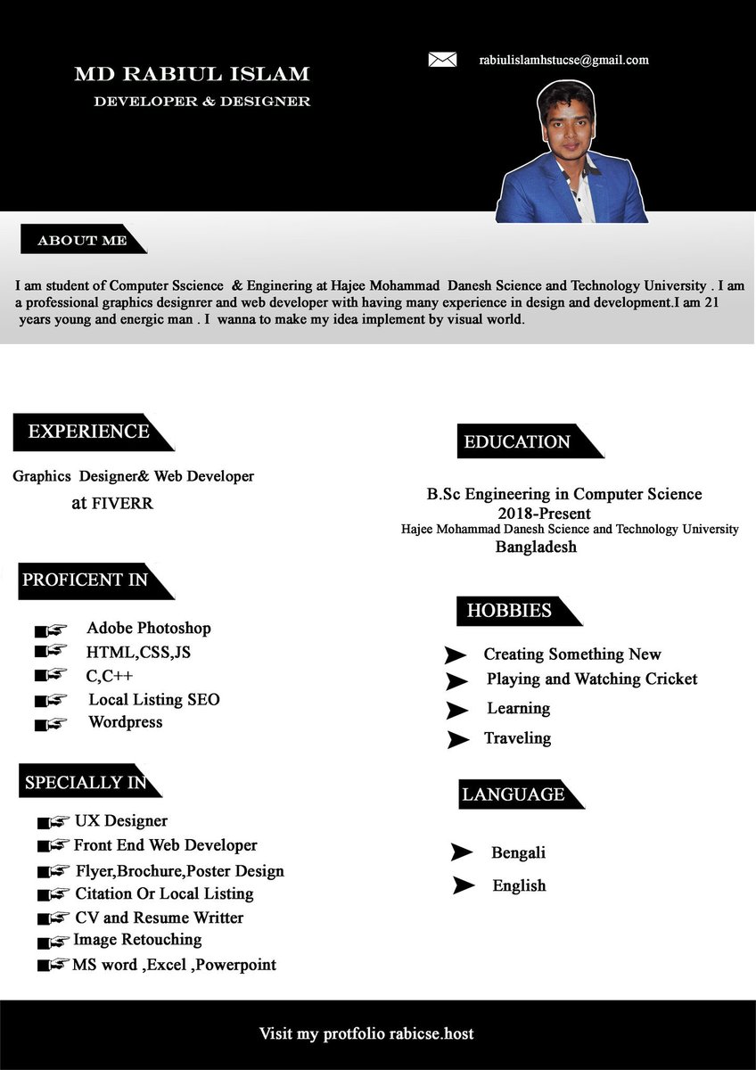 DeveloperRabi's tweet image. I am a professional CV and resume writer.