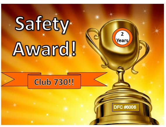Club 730!! Congratulations Perris Bulk #6006!! The building hit 2 years safe over the weekend! What a great accomplishment for the associates and leaders. Thanks for always keeping safety your #1 priority. <a href="/lori_bowen_6007/">Lori K Bowen</a> <a href="/SCAPchat/">THD Supply Chain Asset Protection</a> <a href="/_ian_phelps/">Ian Phelps</a> <a href="/wjackblair/">Jack</a>