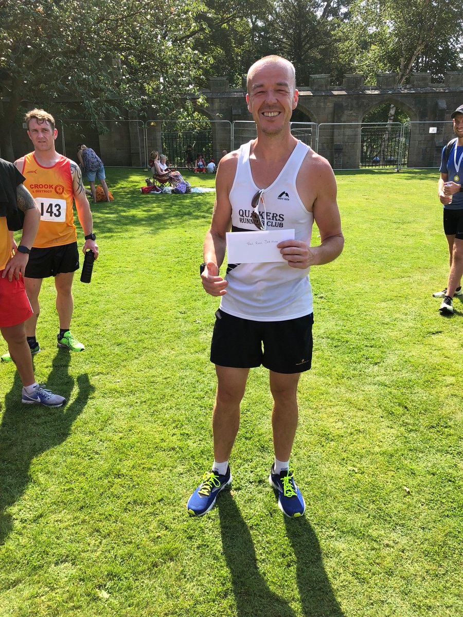 OfficialSRAC's tweet photo. Official men’s results from yesterday’s Trail Race... 1. Michael Bleasby - Darlington Harriers 2. Robert Teasdale - Crook 3. Marc Ellis - Quakers
Top men’s team: Crook Athletic Club
Full results in the next couple of days. @CrookAC @DHarriers @QuakersRC https://t.co/jpBmcKWVHV