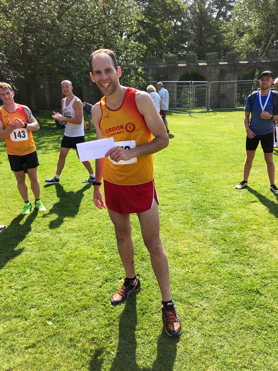 OfficialSRAC's tweet photo. Official men’s results from yesterday’s Trail Race... 1. Michael Bleasby - Darlington Harriers 2. Robert Teasdale - Crook 3. Marc Ellis - Quakers
Top men’s team: Crook Athletic Club
Full results in the next couple of days. @CrookAC @DHarriers @QuakersRC https://t.co/jpBmcKWVHV