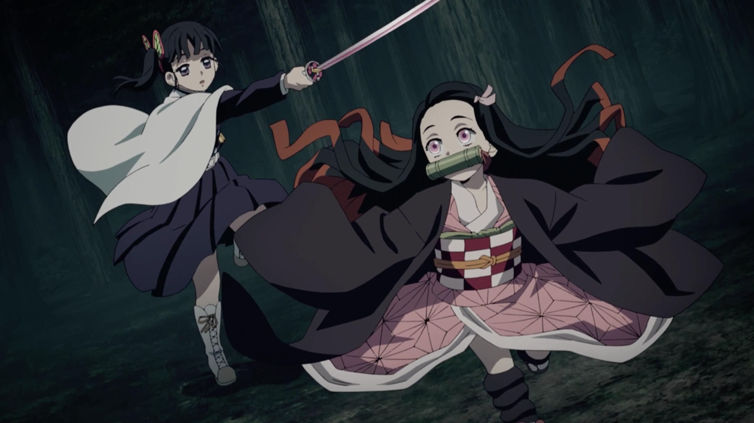 Crunchyroll.pt - A NEZUKO É A BELDADE DA TIMELINE! 😡 ⠀⠀⠀⠀⠀⠀⠀⠀⠀ ~✨ Anime:  Demon Slayer: Kimetsu no Yaiba (via Aniplex USA)