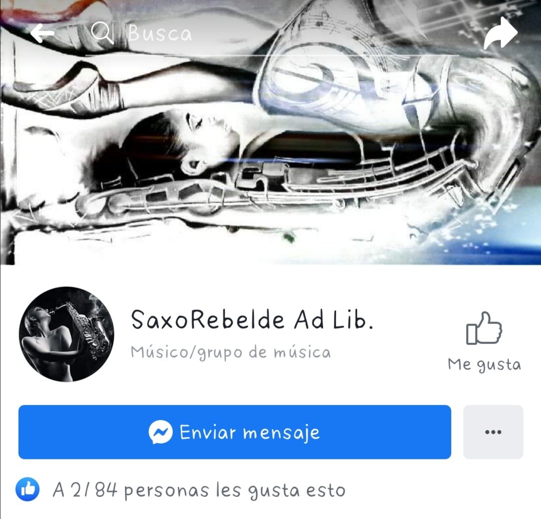 saxorebelde's tweet photo. Hola músicos!
Quiero compartir una buena noticia con vosotros, y es que la página de Facebook de @saxorebelde vuelve a estar activa! 😊
Si queréis seguirla y no perderos ninguna publicación, podéis hacerlo en este enlace ➡️ https://t.co/FYNRK45KIj https://t.co/33EnW6Mfrp