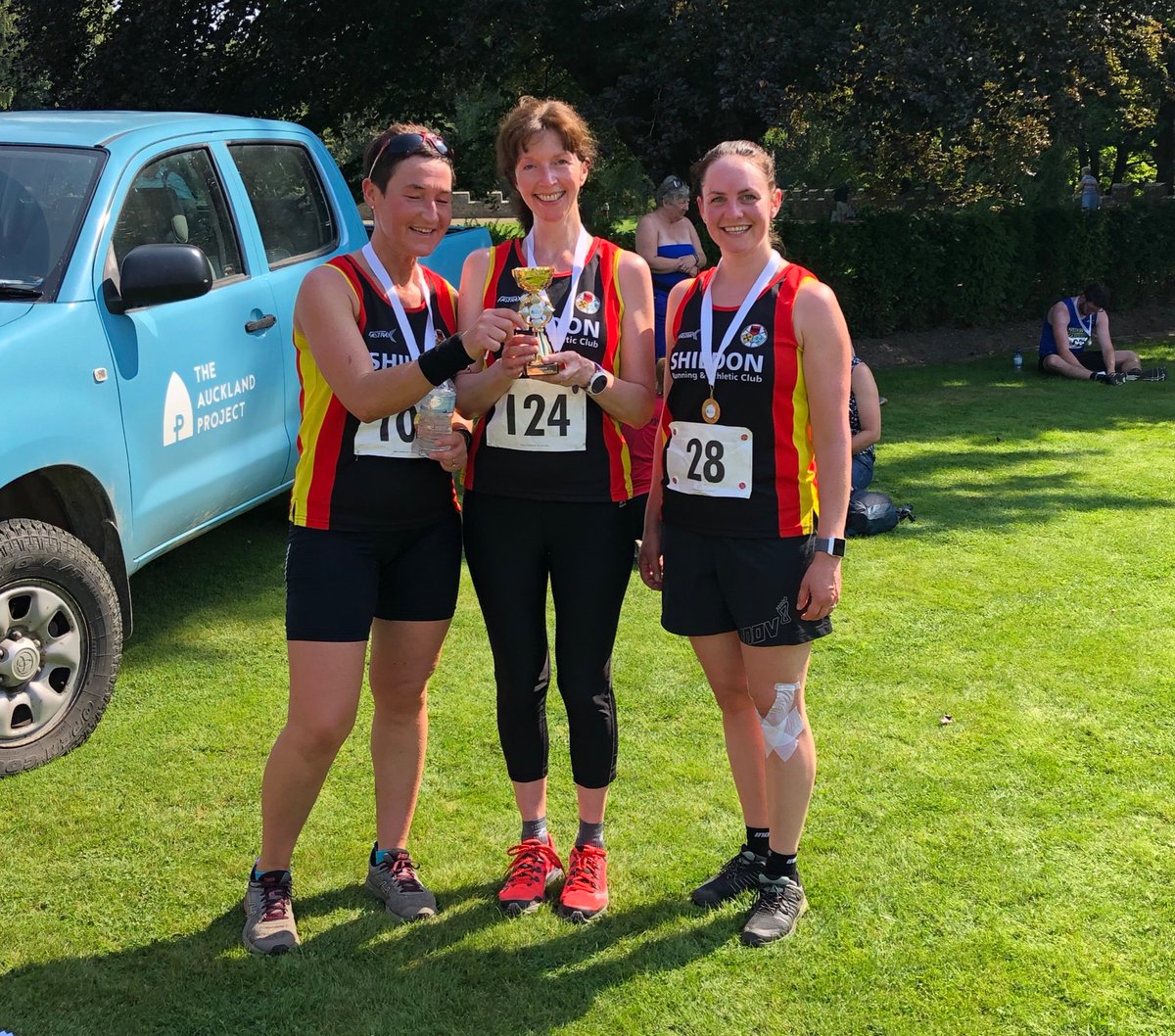 OfficialSRAC's tweet photo. Official women’s results from yesterday’s Trail Race... 1. Dawn Richardson - Quakers 2. Val Clarke - Darlington Harriers 3. Jen Clayton - no club affiliation. Top women’s team: Shildon Running &amp; Athletic Club.
Full results in the next couple of days. 
@QuakersRC @DHarriers https://t.co/kKHD4KHMAl