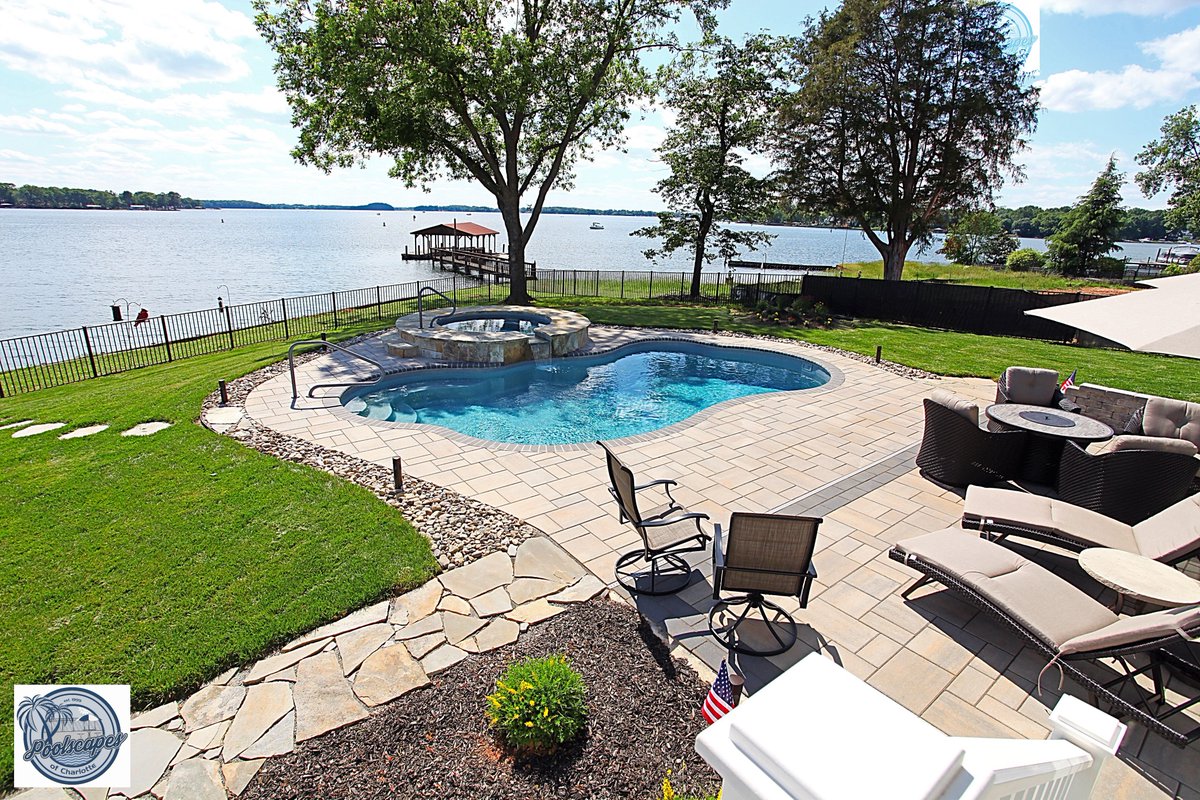 PoolscapesCLT's tweet photo. If there is magic on this planet, it is contained in water. - Loren Eisely #poolandspa #lakeliving #summermemories #fiberglasspool #poolsofcharlotte #charlottepoolbuilder #charlottenc #since1999 #buildapool https://t.co/H7mVzSUFCo