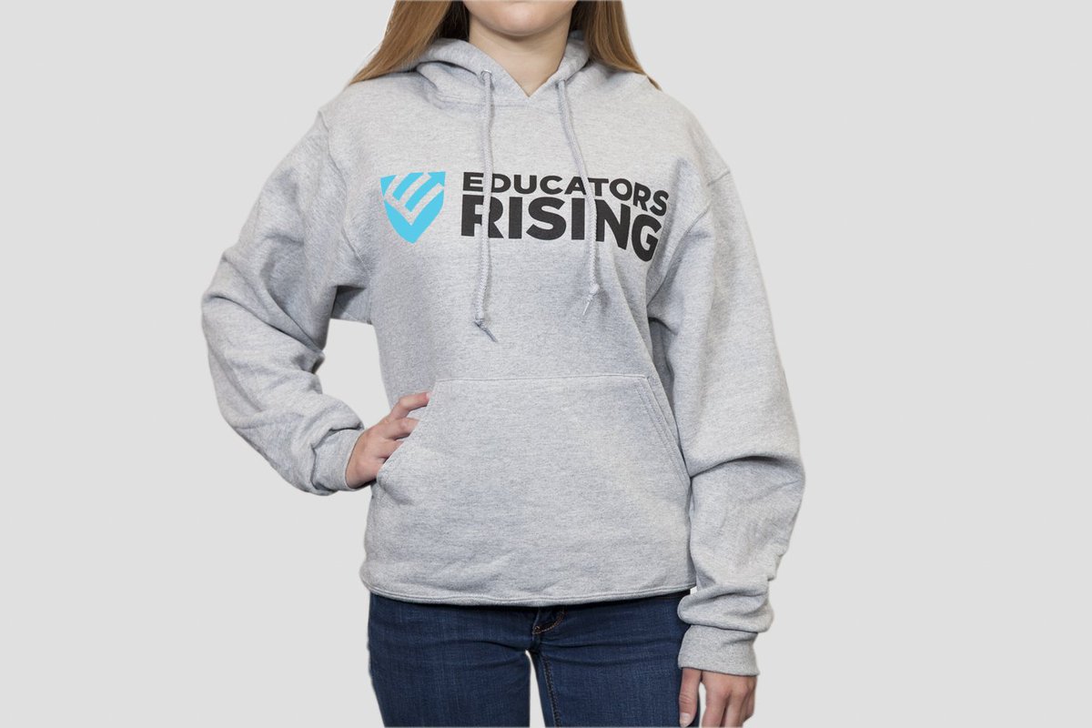 EducatorsRising's tweet photo. Look what's back! For those who wanted to get an Educators Rising sweatshirt at the conference (or just love the new Educators Rising blue), they are now back in stock at: https://t.co/HfWviemE4k #EdRising20 https://t.co/swpscbgGPB
