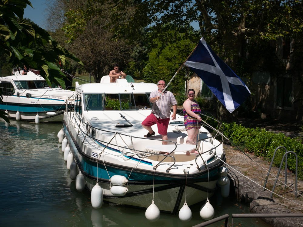fotowilf's tweet photo. It was a perfect day for a picnic down by the Canal du Midi at the Écluse de la Méditerranée. It is a quiet place, except for the canal traffic, and the excitement on a Sunday is helping those that began their first voyage on the Saturday. 
#worldphotoadventure #photoworkshops https://t.co/F8LI4QkeJj