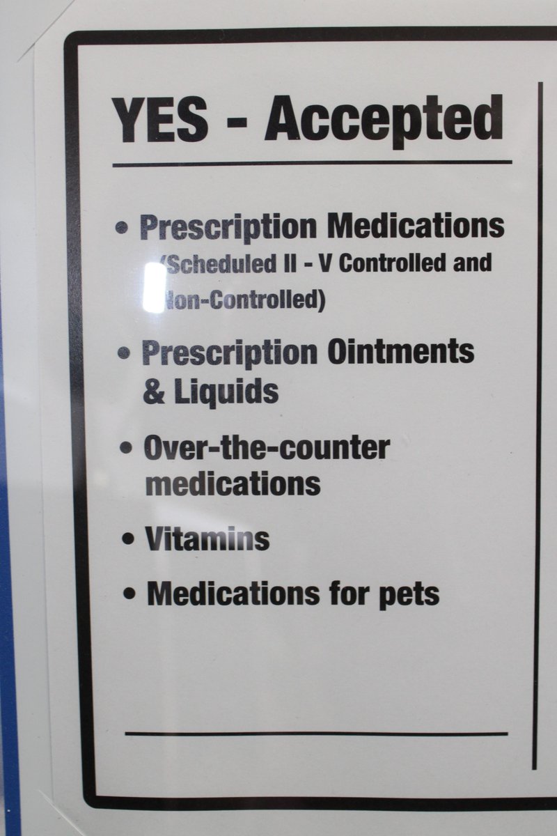 FBISDPolice's tweet photo. Safely get rid of unwanted medications throughout the year when it is convenient for YOU @MedReturn Mon. β Fri. 8:00 a.m. β 5:00 p.m. #MedReturn
Police & Facilities Complex
13600 Murphy Road
Stafford, TX 77477 https://t.co/UOas3lkbXd