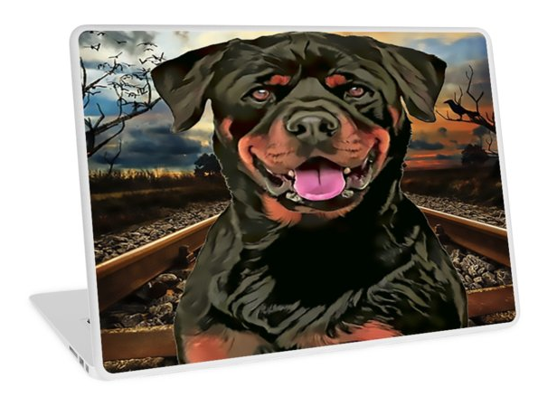 Premium High quality #LaptopSkins - #Rottweiler The Hobo #Dog #Art for your Macbook Air, Macbook Pro, Macbook Pro Retina, and PC laptops. These 1 mm thick skins/stickers give personality to your device while also providing scratch resistance https://t.co/DqwC8pOFFd https://t.co/jIOHiJoEOe