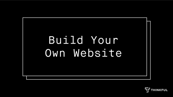 Build your own website graphic