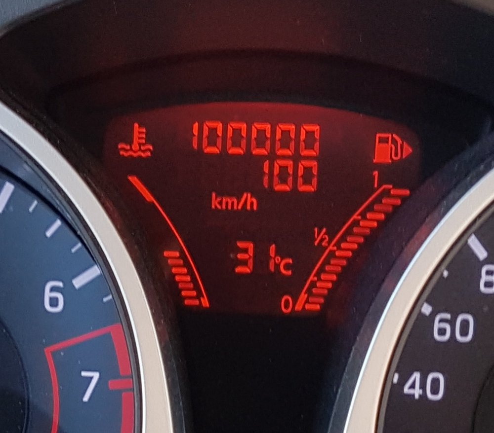 JaapNorth's tweet photo. Misschien niet goed voor het milieu maar dit waren fijne kilometers #juke #kilometers #fijneauto #klokjerond #tonopdeteller https://t.co/OZ5w93DgAK