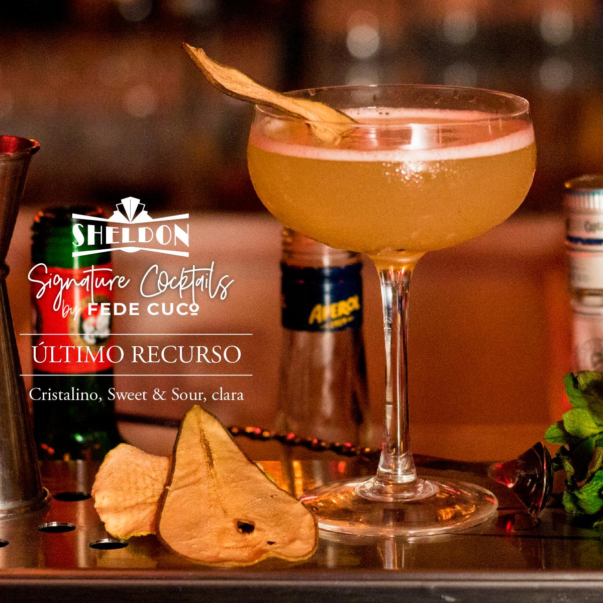 SheldonBar's tweet photo. Si bien este señor cóctel craneado y diseñado por Fede Cuco se llama "Último Recurso", venir este martes a Sheldon a probarlo y disfrutarlo será tu primera (y mejor) opción.

#Palermo #drinks #beer #cocteleriadeautor #food #nightlife #DJ #SheldonCalling  #cocktail c/c @Fedecuco https://t.co/GEzQXFl2wO