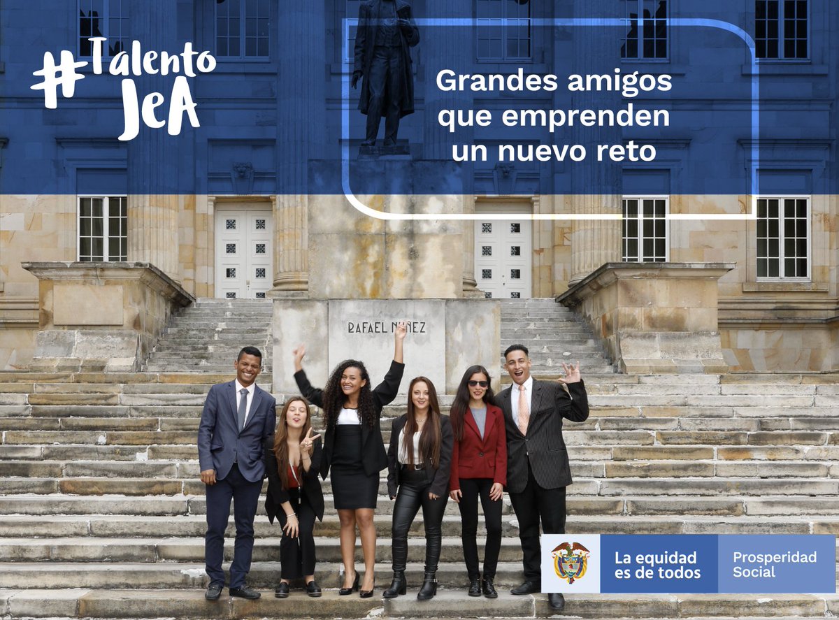 Derechodeautor's tweet photo. En @ProsperidadCol somos testigos de las amistades que nacen gracias al programa @JovenesAccionCo. Ellos hacen parte del primer grupo de 16 estudiantes de diferentes lugares del país que iniciaron sus pasantías en el Congreso. Ahora son amigos con #TalentoJeA https://t.co/LLjriyaCdv