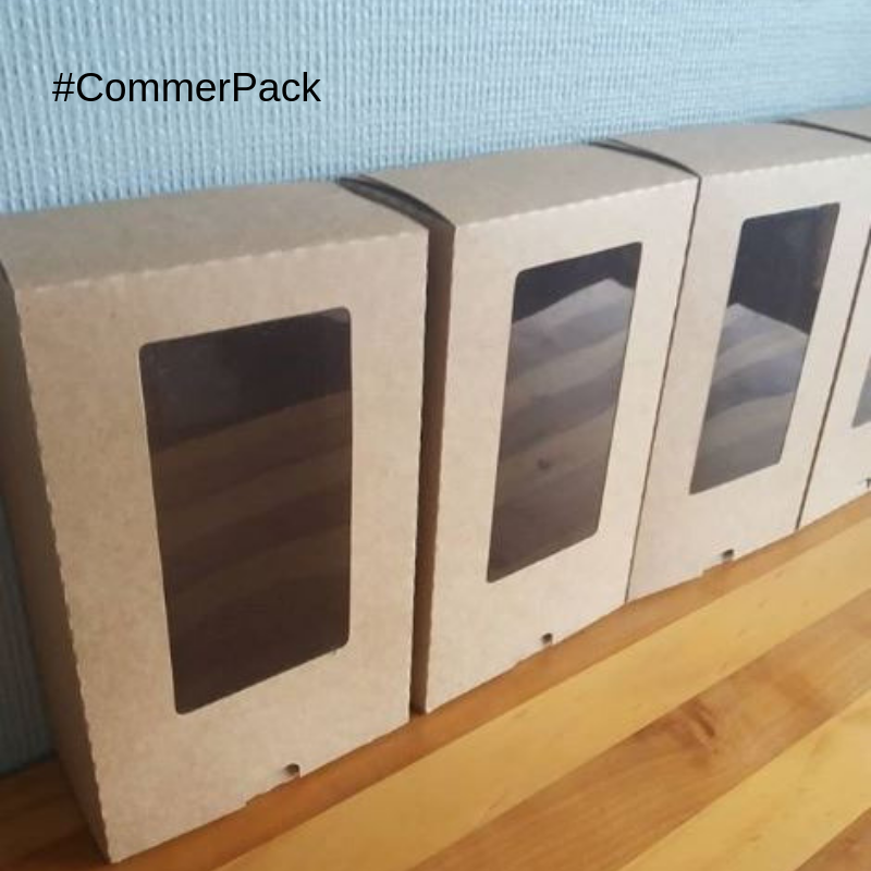 CommerPack's tweet image. Caja rectangular, tipo gaveta, con ventana. Empaque hecho a medida, según las necesidades del cliente.

#CommerPack; #PackagingGuatemala; #empaqueGuatemala; #ecommerceGuatemala
