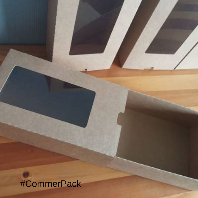 CommerPack's tweet image. Caja rectangular, tipo gaveta, con ventana. Empaque hecho a medida, según las necesidades del cliente.

#CommerPack; #PackagingGuatemala; #empaqueGuatemala; #ecommerceGuatemala