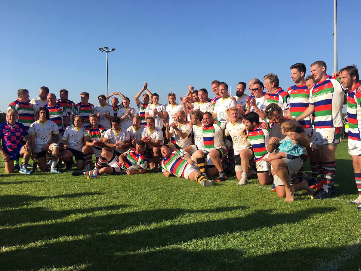 SOHKCharity's tweet photo. And we did it! #SOHK has broken the @GWR for the longest EVER game of #rugby 🏉 show your support for our boys and pleaseeeee DONATE 🙌 https://t.co/1bRvIqCqnq #SOHKbreaksGWR https://t.co/d11cpmGwUf