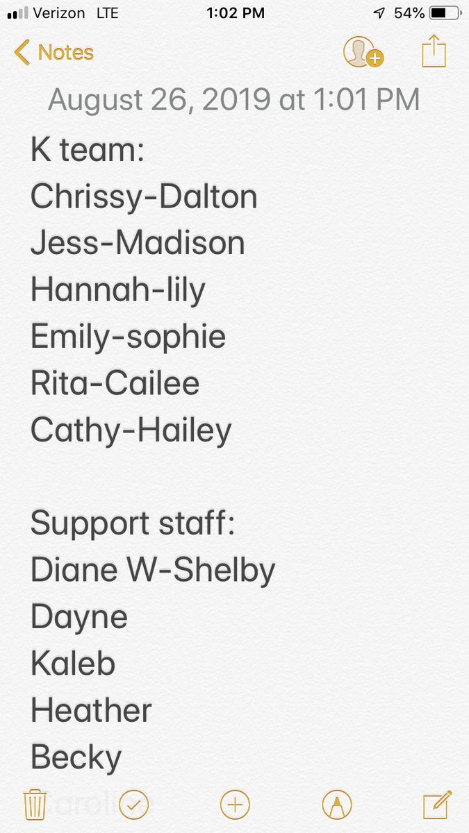 fcpswesinterve1's tweet photo. Favorite names #oneteamwes https://t.co/60BaG3kJrL