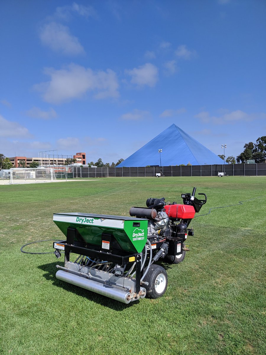 DryJectSW's tweet image. Showing off the #1 material injection process - @DryJect ... Put the sand where it needs to be, without sacrificing down time for your athletes!