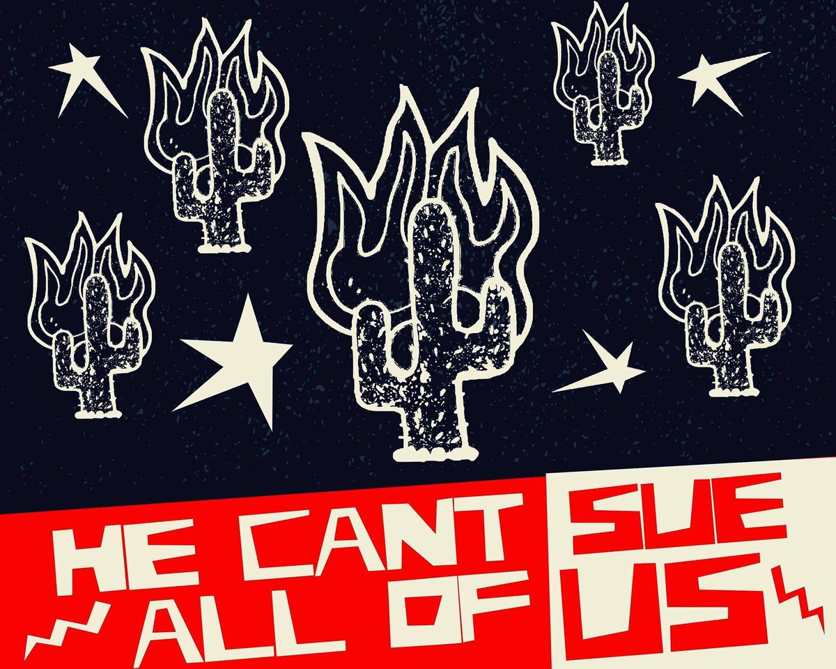 We need help with funds to fight Cruz Ortiz! He cannot claim he owns tejano culture, chicano culture. He’s gatekeeping &amp; profiting off the people. He’s attacking us small folks. gofundme.com/f/ht47q-chale-… If you cannot donate please share! #yosoyconbucho (Art by Rafael Gonzales Jr)