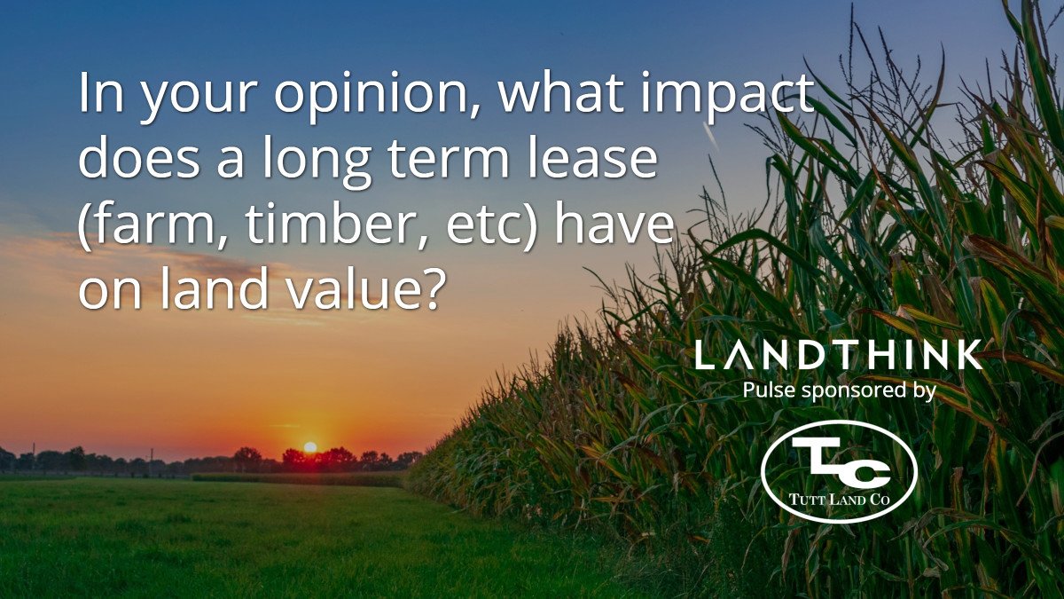 Time is running out to answer the August Pulse! Tell us what you think. Thanks to Tutt Land Company for sponsoring this month’s #LANDTHINK Pulse and for choosing a great question to pose to our audience. Answer here: fli.pe/NvsY30pq1C6 #land #realestate