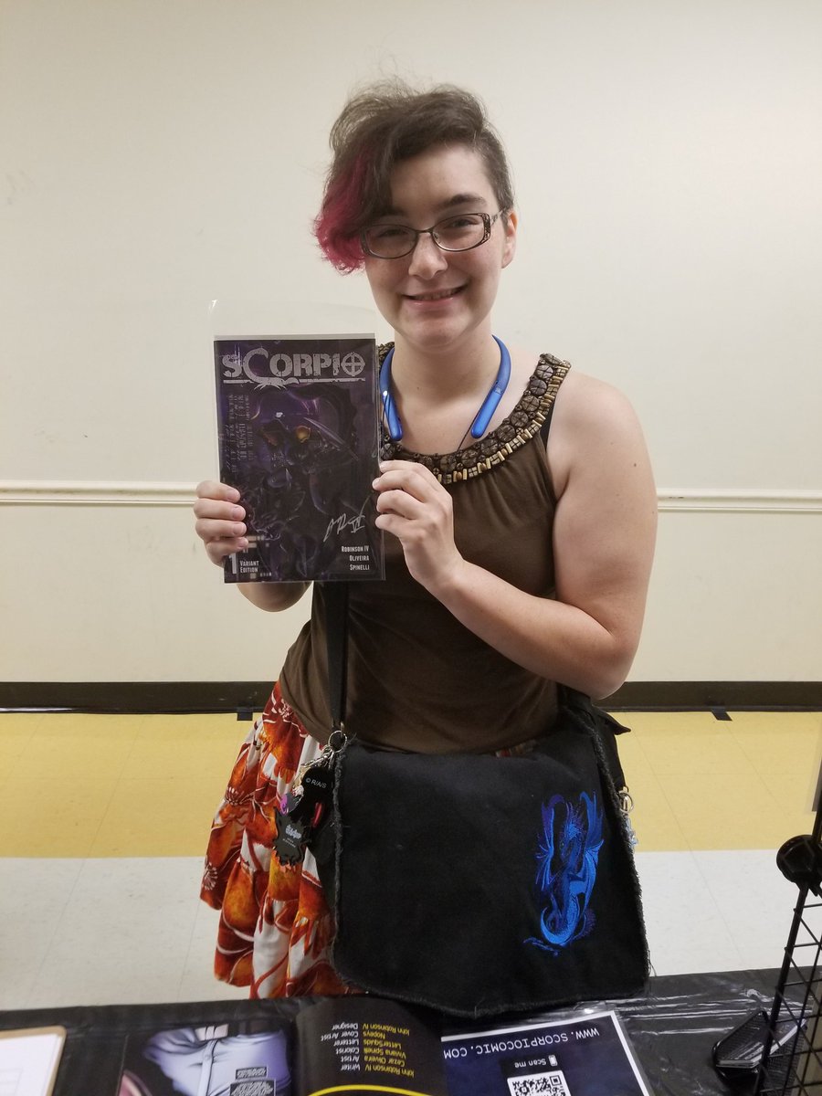 IVWall's tweet photo. Great weekend at #Onyxcon for #Scorpio. https://t.co/m3bVMF9Eom
Got #DragonCon2019 next week but I am not tabling. Media and panel time.
Catch me talking to creators, and on some #SWRepMatters and #WritingCommunity panels! https://t.co/j4li9R1Qpw