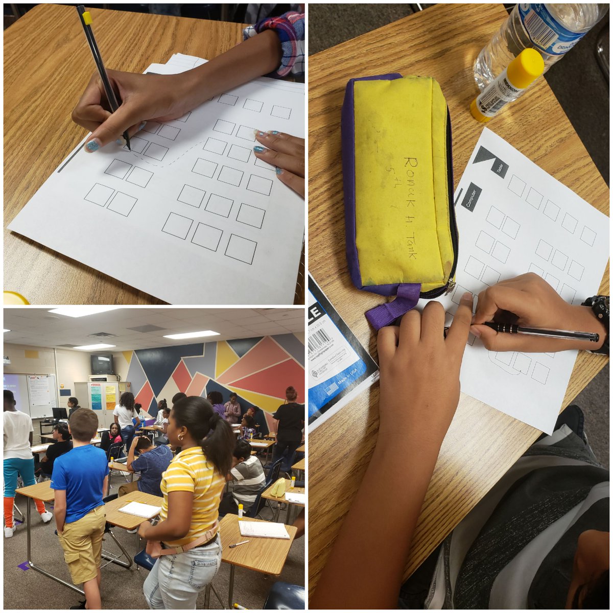 a_FORD_edu's tweet photo. Students are cartographers and geographers. Cartographers make a map to a clue/treasure. Geographers follow the map to find it. @B207Msenglish @BBMS_Principal #BBMSandBeyond #EveryKidEveryDay #FutureExposed #TeachOneEachOne #EachOneTeachOne #ChangeALife #ChangeAFuture #Change https://t.co/WvbOoWIPaV
