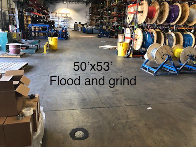 DurableSurfaces's tweet photo. Before/after Repair work and grinding all the way from Houston,TX.
Totaling 2,650 square feet.
Our team of experts did a great job! https://t.co/BqnEBvV1X9