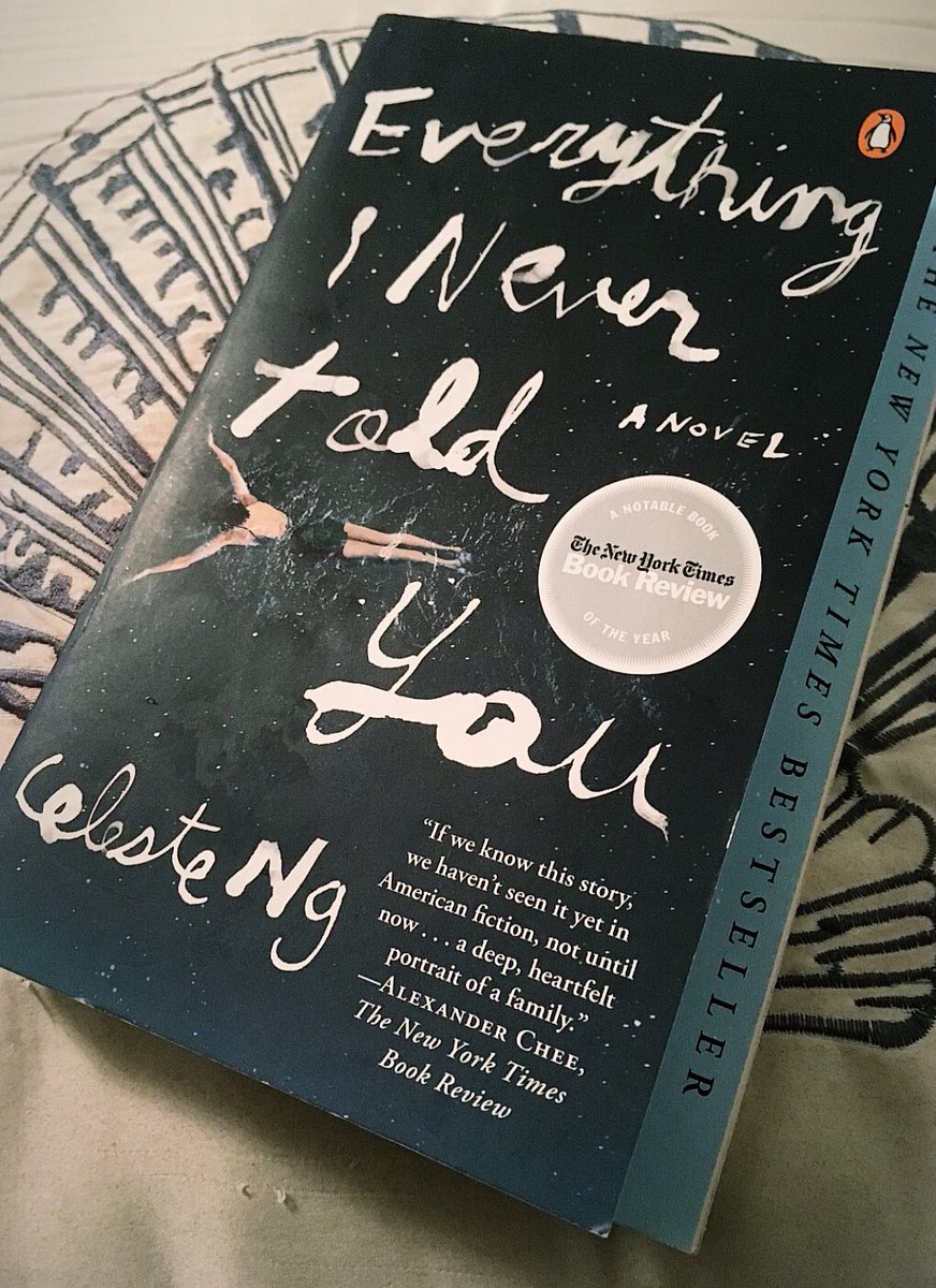 xreadingsolacex's tweet photo. pocathon read 02 ✔️
EVERYTHING I NEVER TOLD YOU by Celeste Ng
“Before that she hadn’t realized how fragile happiness was, how if you were careless, you could knock it over and shatter it.”
⭐️⭐️⭐️⭐️
my review: https://t.co/KOmrzr6eB9
@Pocathon #POCathon https://t.co/bb3kr6easR