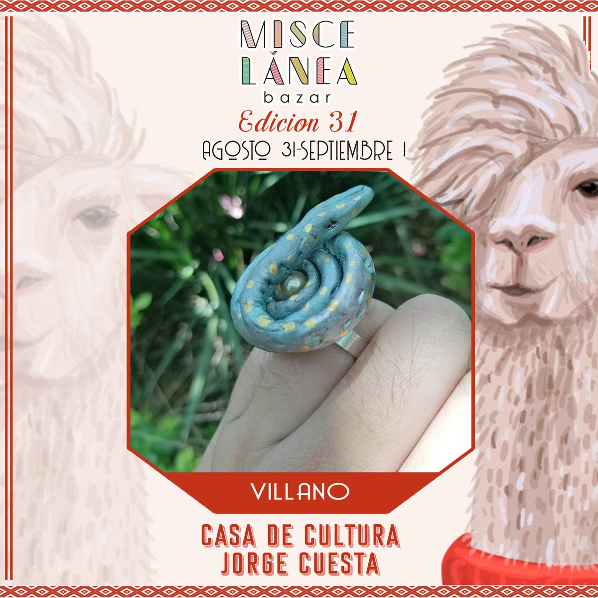 VillanoStore's tweet photo. Esté fin de semana nos vemos en @Miscelaneabazar  Edición 31
#Villano https://t.co/OOztQuBepW
