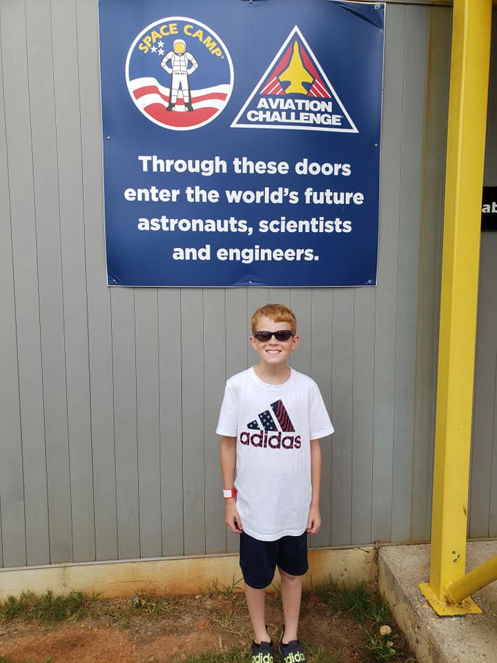 llyawn42's tweet photo. So excited for Carson! Dreams really do come true!
@RocketCenterUSA @SpaceCampUSA @BriarwoodES
#futureastronaut https://t.co/s2rBdIhUYg