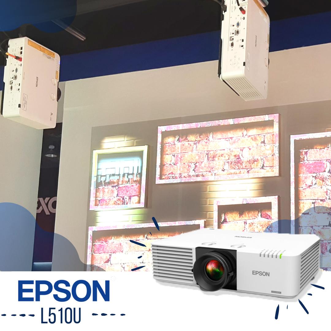 NovotechMX's tweet photo. .@EpsonLatin mostró en el pasado #TecnomultimediaInfocomm el videoproyector Epson L510U, ideal para salones de reuniones con una buena iluminación y con una potencia de 5,000 lúmenes. https://t.co/64eX7Ro8mM