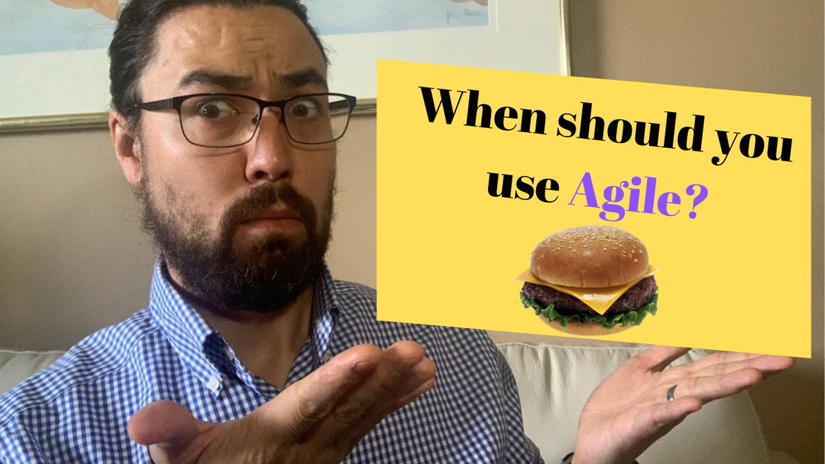 shuharinick's tweet photo. When you should use Agile?  Has anyone asked you to do Agile in all of your organisation and it didn't quite seem to fit? 

Check out this video if you'd like to see how I compare different types of work and describe which work is best suited to Agile https://t.co/dU3GsnapI5 https://t.co/03aqKL8DMS
