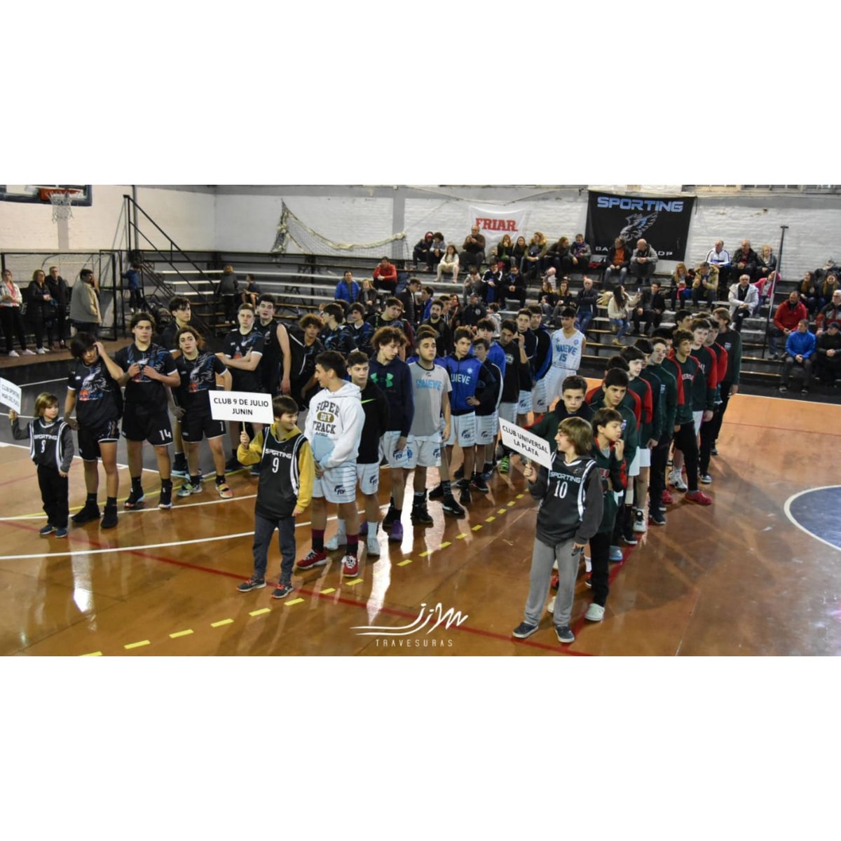 ACyDUniversal's tweet photo. #Básquet 🏀

 Provincial U15 ⛹️‍♂️

1° fecha ➡️ Sporting de Mar del Plata 68 - Universal 59

 2° fecha ➡️ Olimpo de Bahía Blanca 70 - Universal 34

 3° fecha ➡️ Náutico de Zárate 79 - Universal 75

 4° fecha ➡️ 9 de Julio de Junín 64 - Universal 44

#VamosCueva 🦇 https://t.co/1SZTGs9pMr