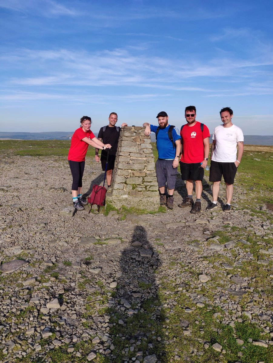 ljcund's tweet photo. Thanks to everyone who donated in support of Team OUFO! We made it eventually! Had a great time doing it too, despite having to run past a bull field as the sun began to set. Also well done to Berni and Ellis for raising £545 for The Sepsis Trust! https://t.co/bT7nOPOEI9