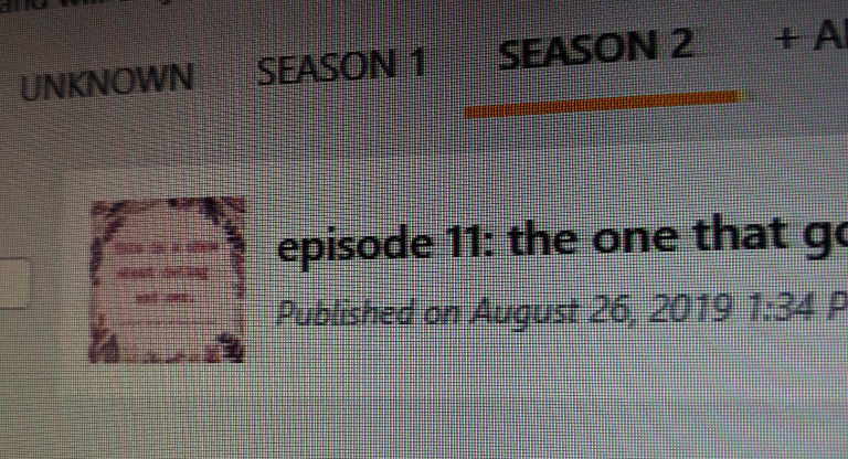 thisisashowpod's tweet photo. season 2 babey!! it's here! listen on all your favorite streaming services and devices! https://t.co/UUAkzI2OfP