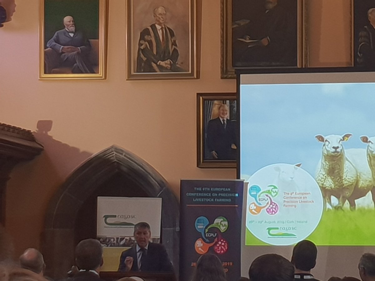Frank O Mara @teagasc , Deputy Lord Mayor of Cork @FergalDennehy & MEP @BillyKelleherEU opening  #ECPLF2019 at UCC  #Cork #IrishAgriculture