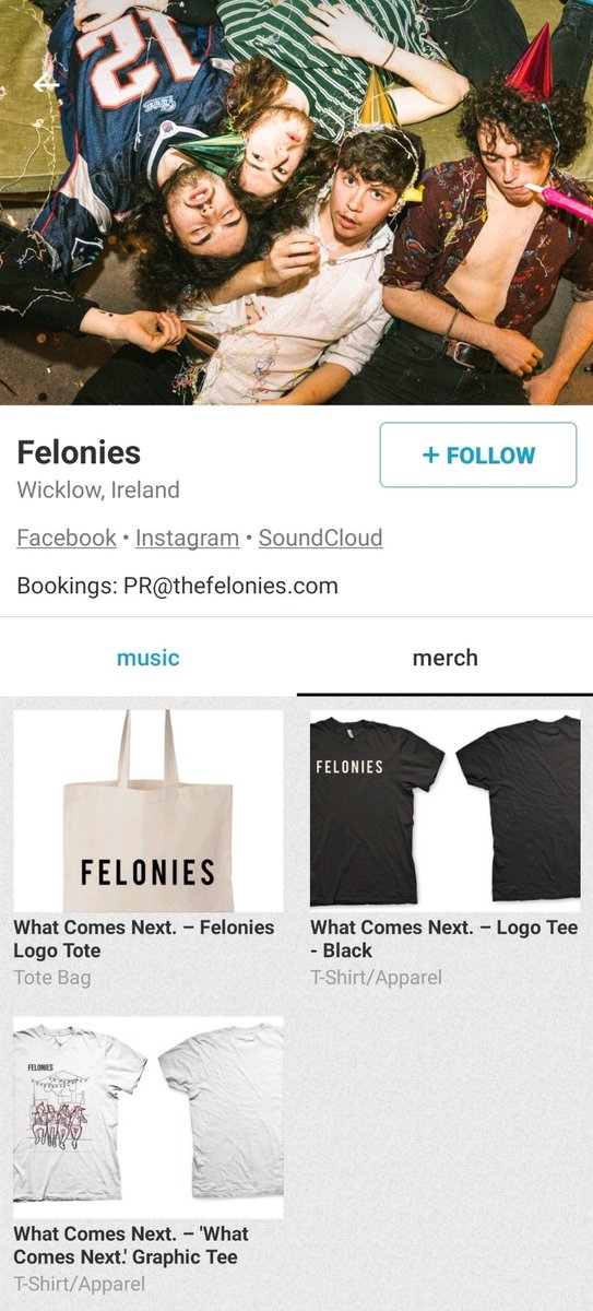 feloniesband's tweet photo. Our Online Merch Store is now LIVE so you can get your hands on some merch, wherever you are in the world - Link below x

https://t.co/RgW2Ilddr2 https://t.co/7GS8aZI3In