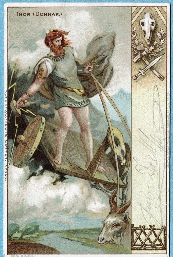 NorseMythNews's tweet photo. Thor: Nice Legs!
Being a Thread of Many Parts

1. The goat is totally into it. https://t.co/G5yPXtmiHV