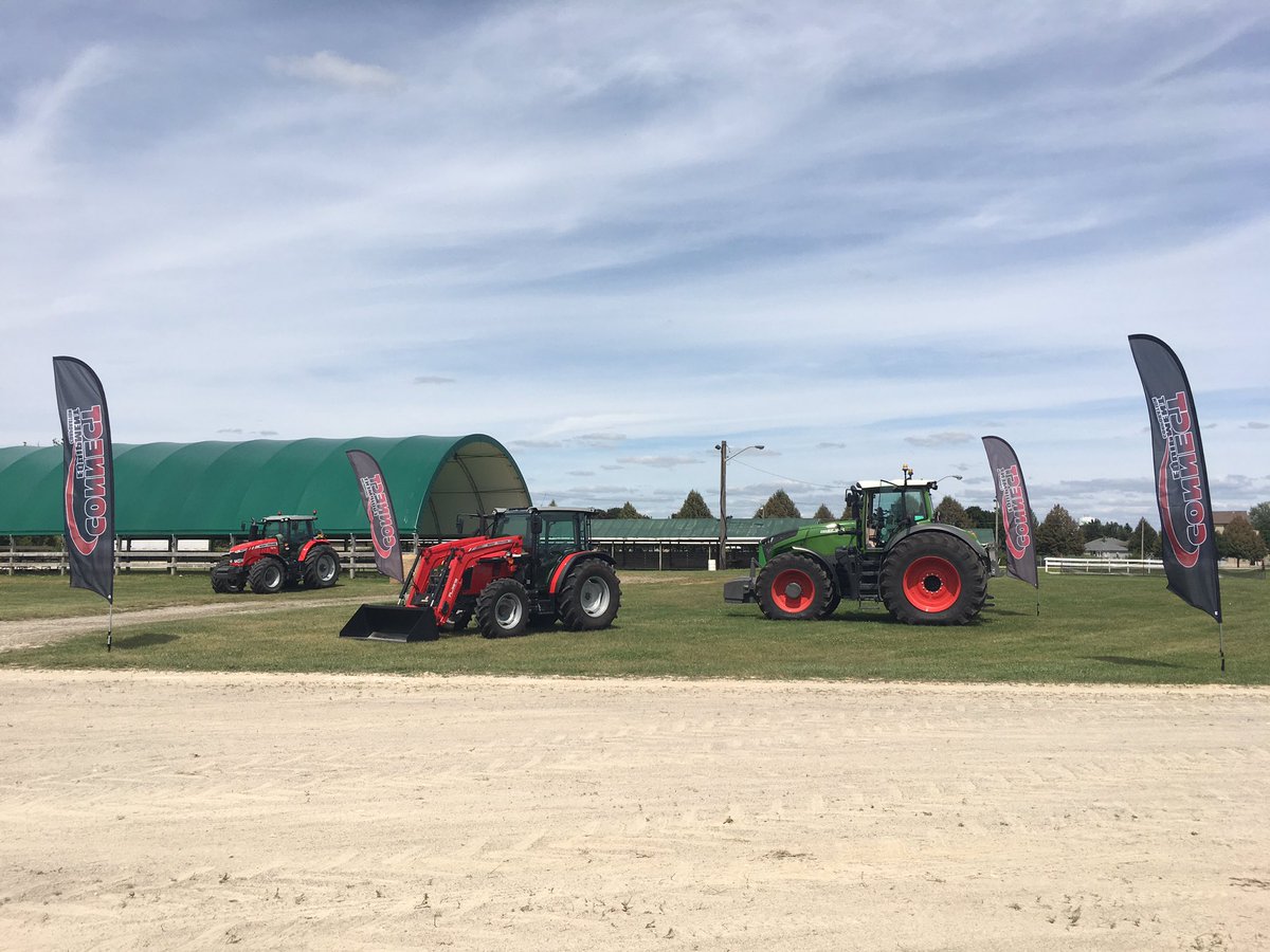 Set up has started for this weekend’s Paris Fair. <a href="/ParisFair/">Paris Fair</a>