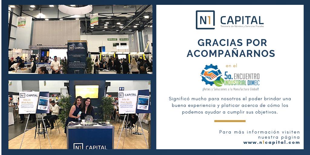 Muchas gracias por acompañarnos en el 5to Encuentro Industrial  <a href="/EncuentroDIMBC/">5o. Encuentro Industrial DIMBC</a> en nuestro diferentes módulos.
Nos encanto poder brindarle a todo el mundo la mejor experiencia posible mientras conocían de nuestros servicios
No vemos a la próxima!
#nosotroslohacemosporti