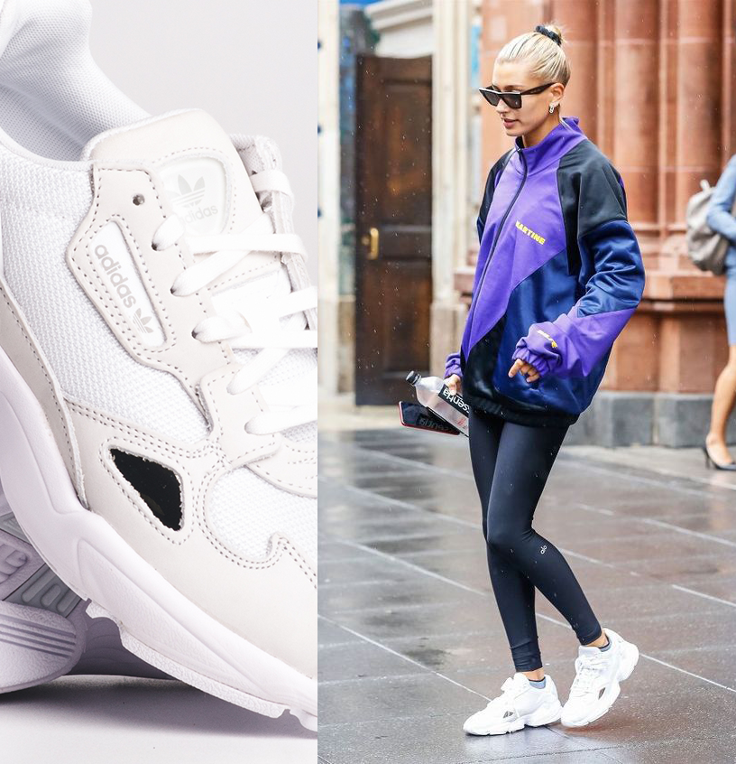 Blackwell Supply Co. on X: "Hailey Bieber rocking the Adidas Falcon sneaker  😍 #adidas #falcon #sneaker #shoes #haileybieber https://t.co/MazrKwShhQ" /  X